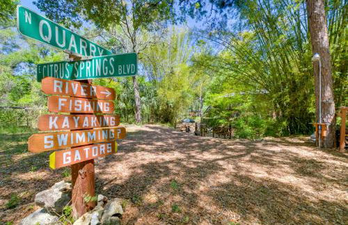 Fire Pit and Boat Dock Peaceful Dunnellon Cabin! - Foto 31