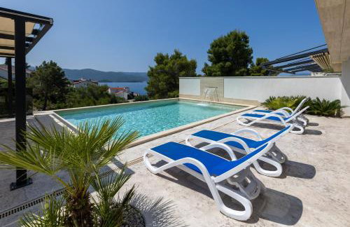 Villa Adria View Exklusive Villa am Meer mit Pool und BBQ für 8 Personen - Foto 73