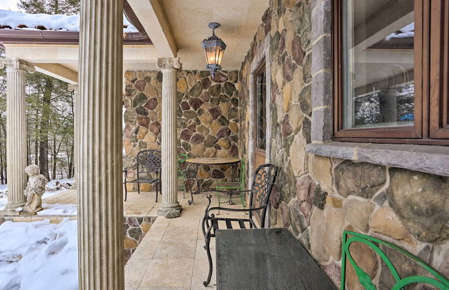 1 Mi to Lake Wallenpaupack: Spacious Poconos Villa - Foto 49