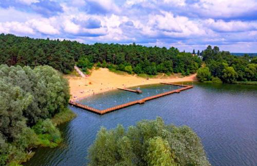 Świerkowisko cisza las plaża blisko - Foto 72