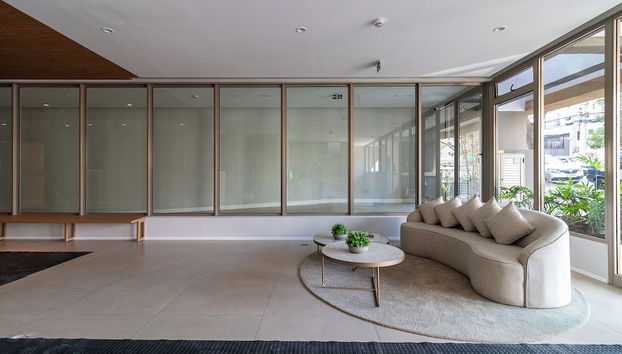 Zona de estar del vestíbulo