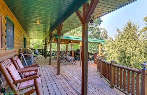 Just a Cast Away Cassville Cabin with Covered Deck - Foto 27