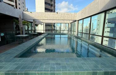 Flat Rooftop Boa Viagem Recife - Foto 15