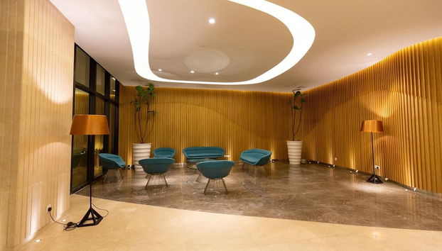 Sala de estar do lobby