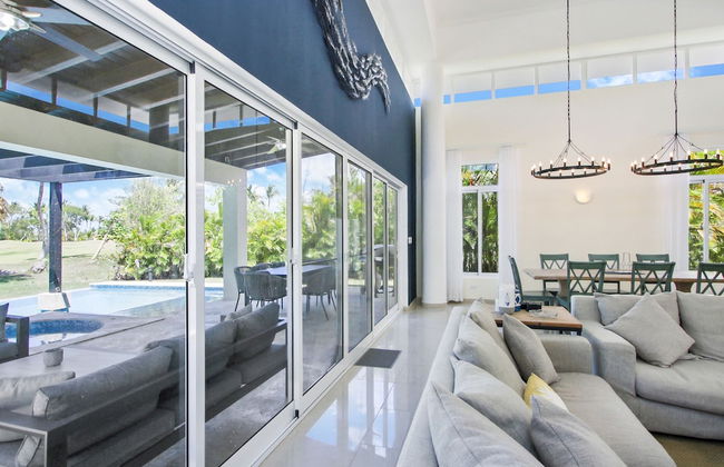 Luxury Golf Villa in Bavaro Cocotal Palma Real Pool Jacuzzi Staff - Foto 18