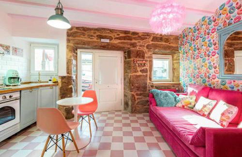 La Suite Años 50 La casa Barbie, bañera y chimenea de leña - Foto 11
