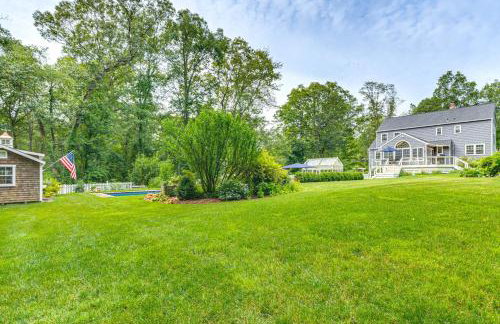 Pool, Sunroom and Gardens Luxe Sandy Hook Home! - Foto 26