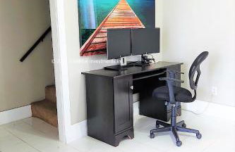 Furnished Home for Traveling Nurses, Corporate Stay Mid-Term Galveston-only 10Min to UTMB-7 Min to Cruise Port-1 Block to Beach Pleasure Pier- Large 3Bed-2Bath-7 Beds-CasaAzul 2605B - Foto 9