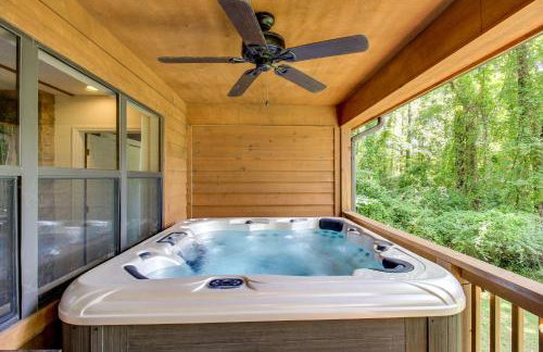 Dock & Hot Tub: Tennessee River Cabin Getaway - Foto 23