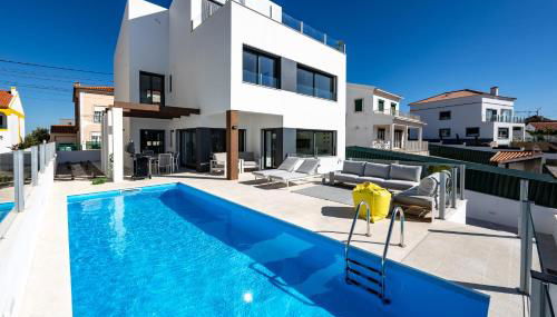 Silver Coast Beach Villa-Casa de Luxo com Piscina e Vista Mar - Foto 3, sunbed