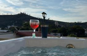 Mansão Por do Sol - Piscina Spa Sauna Centro - Foto 41