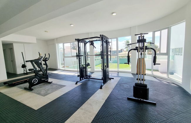 Areias do Mar Tranquilo com Varanda A317 - Foto 14