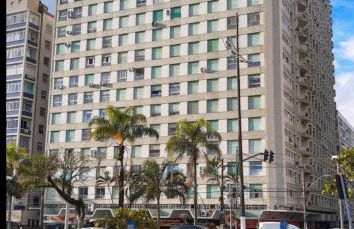 Studio com ar condicionado em frente a praia de Santos! - Foto 18