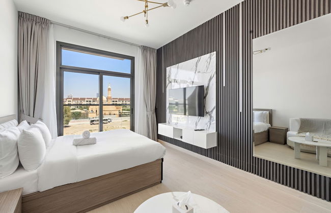 Chic Studio in new Residence With Pool Sauna gym - Photo 13