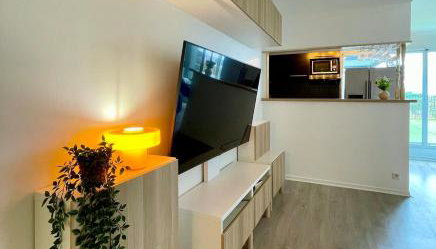 T3 super cosy, parking sécurisé gratuit , grande terrasse balcon , ascenseur - Foto 2