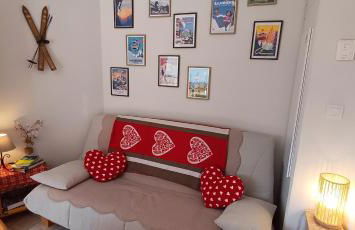 Charmant F2 avec terrasse, un coin de paradis esprit montagnard - Foto 12