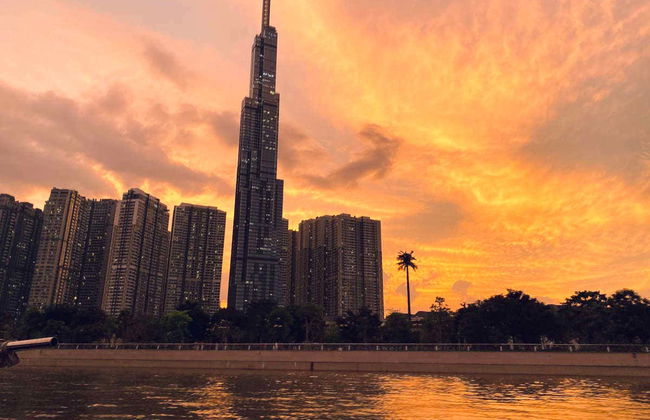 Crucero por el río Saigón al atardecer - Foto 2