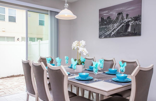 Family Friendly 4 Bedroom Close to Disney in Compass Bay Resort 5108 - Foto 11