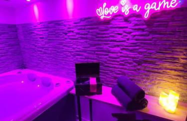 Studio élégant l'orchidée Jacuzzi en intérieur toute l'année - Foto 6