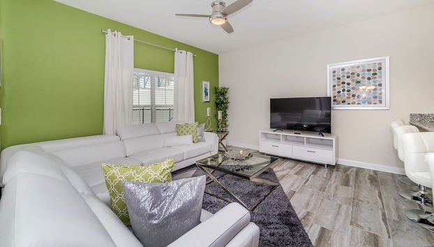 Zona de estar del vestíbulo