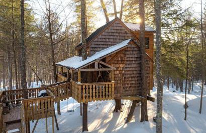 Tree House Rental Ideal for a Unique Getaway near Lake Sunapee in New Hampshire - Foto 26
