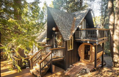 Lightfoot Cabin Mid-Century Perfect Romantic Getaway Hot Tub Sauna - Foto 50