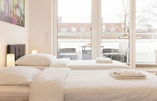 have-a-nice-Stay - Penthouse I Innenstadt I wenige Minuten zum Bahnhof I riesige Dachterrasse - Foto 32