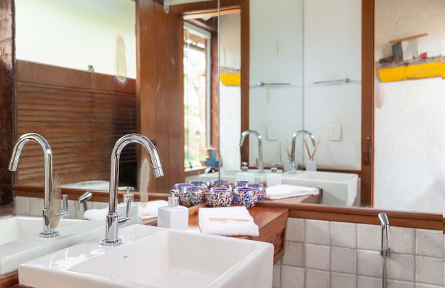 Bz34 Casa 150m da praia Piscina e Sauna - Foto 18