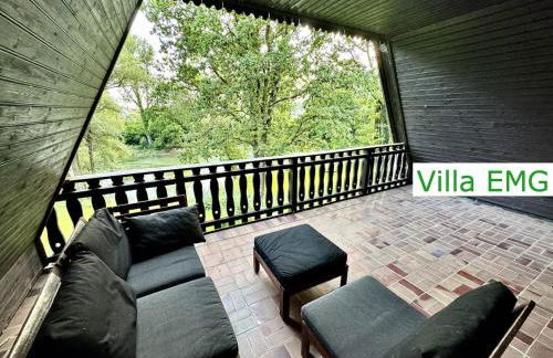 Luxus Ferienhaus Villa EMG München in Moosburg mit Pool, SPA, Kamin, Wald, See für Familien Gruppen bis 24 Personen - Foto 76