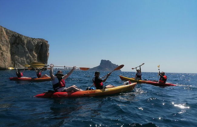Faites du kayak à travers Morro de Toix et Cueva dels Coloms - Photo 4