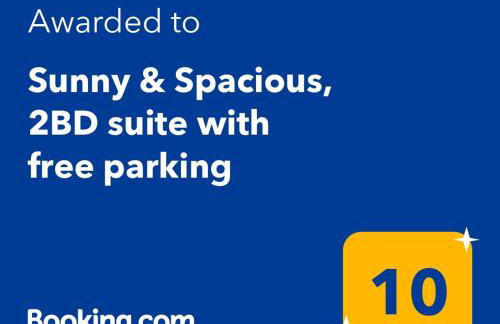 Sunny & Spacious, 2 BR apartment with free parking - Photo 2