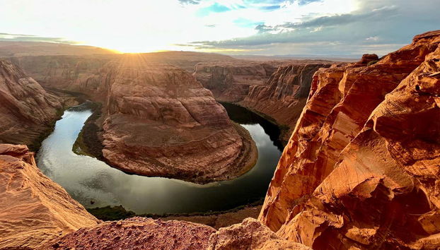 Vista sull'Horseshoe Bend