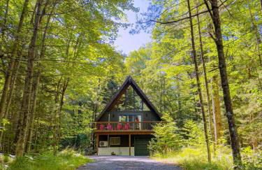 Nine Sides Lodge- Cozy A-Frame makes base camp for ADK Adventures - Foto 33
