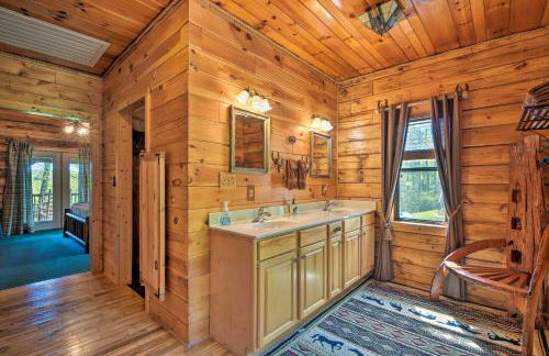 Cozy Trenton Cabin with Spa about 15 Mi to Lookout Mtn! - Foto 12