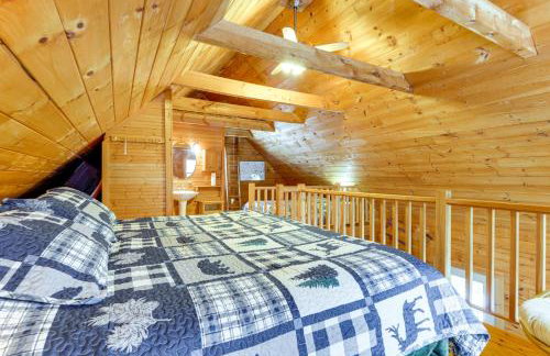 2 Mi to Boat Ramp Log Cabin in New Hampshire - Foto 13