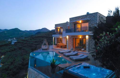 Paleokastro Villas with Private Heated Pool, Top Views - Next To Center - Top WiFi - Photo 79