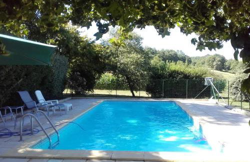 Vialard Haut piscine privée au nord de Sarlat - Foto 17
