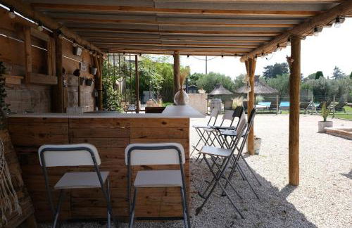 beautiful provencal mas with pool in barbentane, close to avignon, sleeps 8. - Photo 9