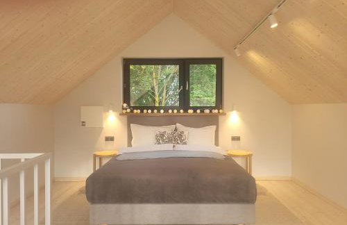 Vilanovka - domki z prywatną balią przy stawie i lesie - Foto 30