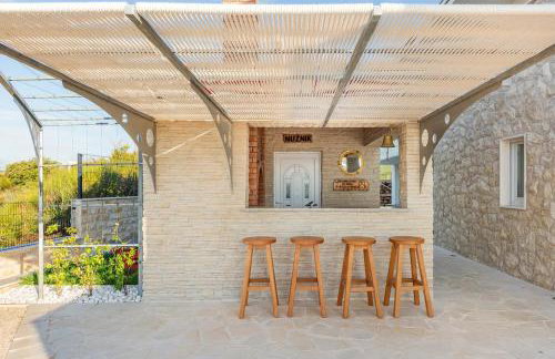 Villa Maritime - Exklusive Strandvilla mit beheiztem Pool, Grillhütte & Meerblick bei Zadar - Foto 22