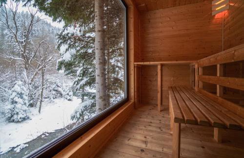 Novosiele Residence - nad górską rzeką - Leśne Spa sauna jacuzzi - Bieszczady - Foto 73