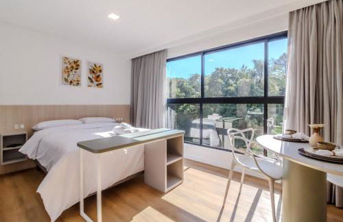 Loft Novo todo Mobiliado com WIFI Piscina e próximo a Oktober - Foto 33