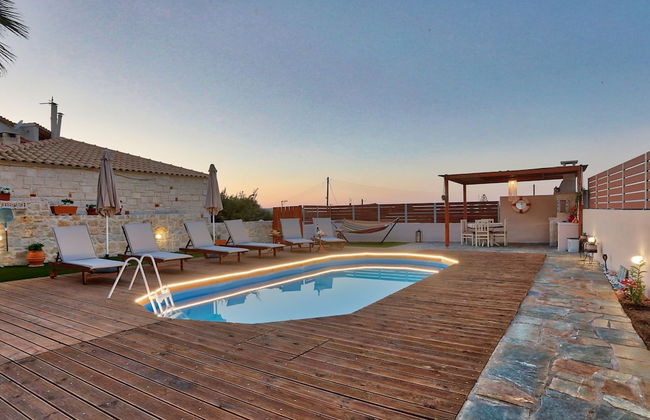 Anacosta Villa w Private Pool Cretan Seaside Gem - Foto 20