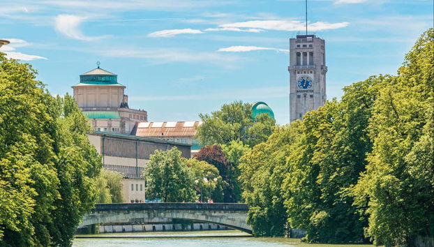 Strolling through the center of Munich