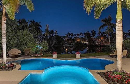 Naples Beach Port Royal Luxury Coastal Mansion Villa with Guesthouse & Pool & Hot Tub - Foto 9