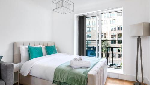 City 2BR Near Thames & Bank - Foto 4, towels