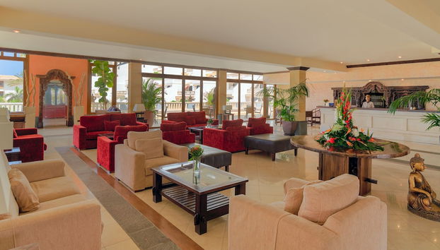 Mostrador de check-in y check-out