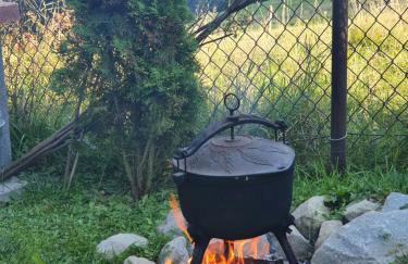 Borowikowe Zacisze drewniane domy z kominkami - Foto 29