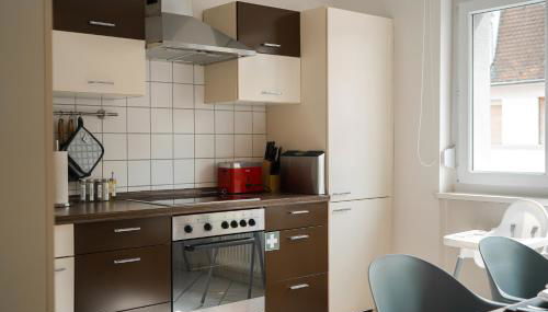 7Seas Ctiy-Apartment Saarbrücken l NETFLIX l Balkon l 24-7 Check-In - Foto 5, toaster