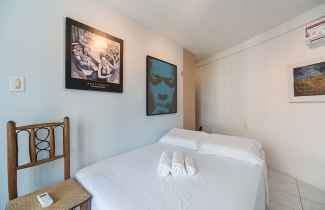 Ótimo Flat Bairro da Jaqueira Recife até 3 pessoas O Coração Verde da Cidade PBO902 - Foto 2